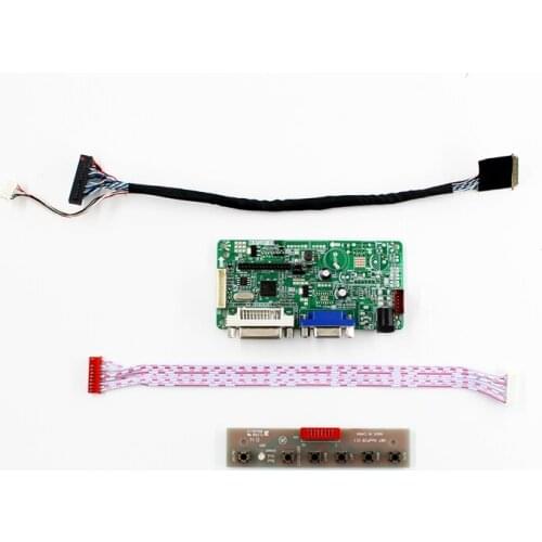 Controller driver board rt2281 with DVI VGA support for 17.3 inch 1600x900 lcd panel B173RW01 V4 N173FGE-L21 B173RW01 V0 diy