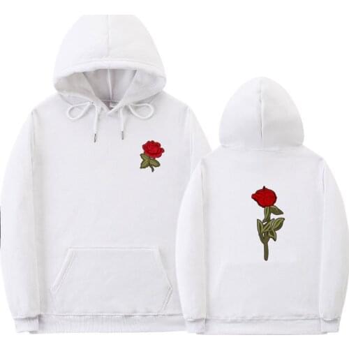 People Are Poison Rose Print Hoodie New Men Women Hoodie Autumn Winter Fashion Streetwear Harajuku Pullover Hoodie S-XXXL