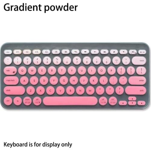 Waterproof Laptop Keyboard Film For Logitech K380 Wireless Bluetooth Keyboard Silicone Protective Film Case For Logitech K380