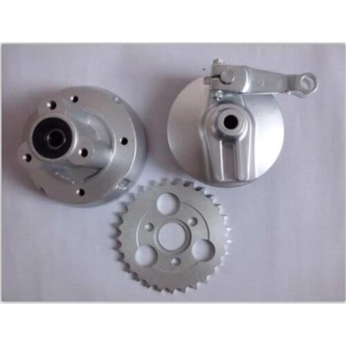 REAR RIMS WHEEL wheels HUB & BRAKE COVER & 29 T gear SPROCKET for 402 chain for honda z 50 MOTORCYCLE MONKEY BIKE Z50 PARTS