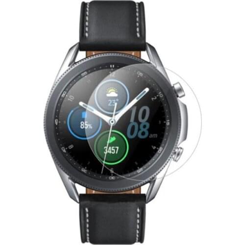 Tempered Glass Protective Film Guard For Samsung Galaxy Watch 3 41mm 45mm Screen Protector Cover Watch3 Smartwatch Protection