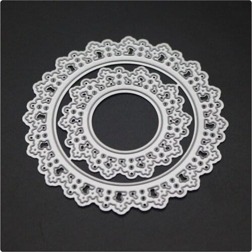 1742 Flower Cover Scrapbook Metal Cutting Dies For Scrapbooking Stencils DIY Album Cards Decoration Embossing Folder Die Cuts