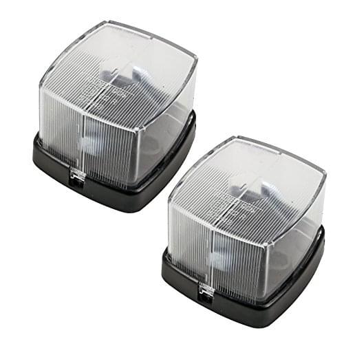 2 position lights, certification E, includes fixing material, for caravan