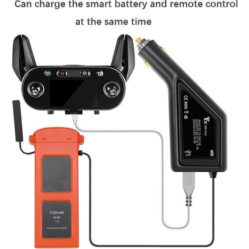 12-16V YX Car Charger Fast Charging for EVO 2 Battery USB Remote Control Charging Accessories
