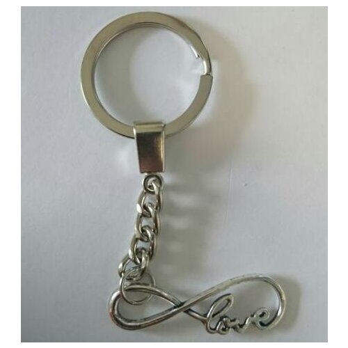 Hot Vintage Silver Charm Infinity Love Keychain For Keys Car Key Ring Souvenir Couple Handbag Key Chain DIY Accessories Z490