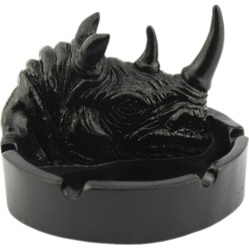 Decorative Rhinoceros Ashtray, Decor Home Accessory, Gift, Quality Workmanship, Polyresin, Sculpture, Statue