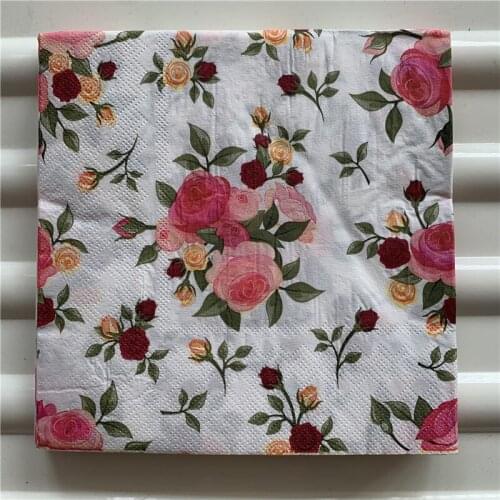 Decoupage table paper napkins elegant tissue vintage towel flower butterfly stamp birthday wedding party home beautiful decor 20