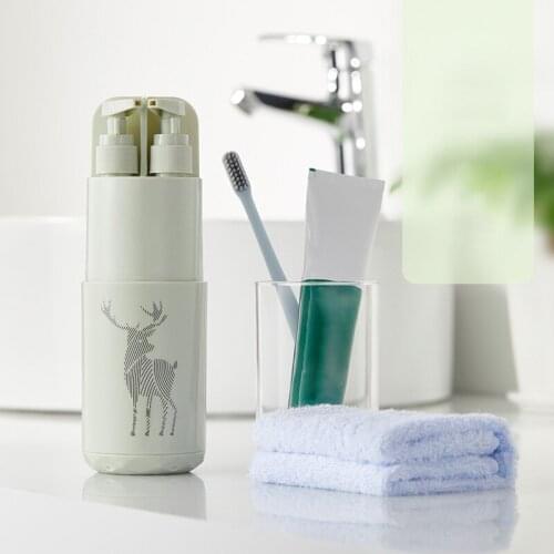 Travel Wash Cup Set Toothbrush Case Storage Bathroom Tumblers Wash Cup Portable Outdoor Toothbrush Holder Organizer Toiletries