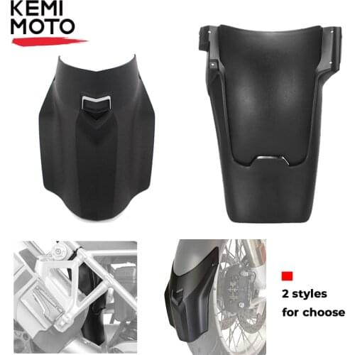 KEMiMOTO For BMW R 1200 GS Motorcycle Fender Tire Hugger One Set Splash Guard Mudguard extension for BMW R1200GS ADV 2013-2017