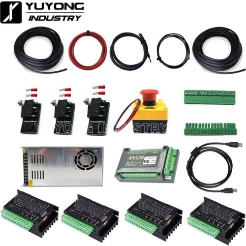 Mach 3 4 Axis/5 Axis Parallet /USB/ Ethernet Port Electronic Controller Combo For Workbee CNC Router Engraving Milling Machine