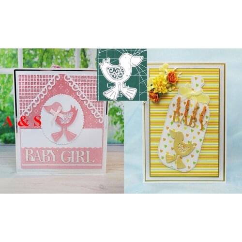 B21 Duck METAL CUTTING DIES Scrapbook card invitation paper craft party decor embossing stencil cutter