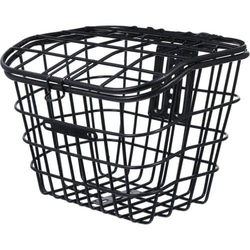 1pc Sturdy Useful Durable Practical Bike Front Basket Electric Bike Basket Bike Storage Holder Bike Accessory