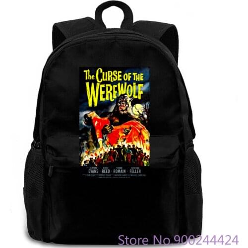 Curse of the Werewolf, Hammer Horror, Retro, 1950s, Monster Movie, s backpack