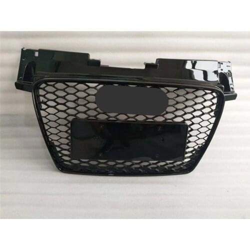For TTRS Style Car Front Bumper Mesh Car Front Grille Racing Grill for Audi TT/TTS 8J 2006-2014 Car Mesh
