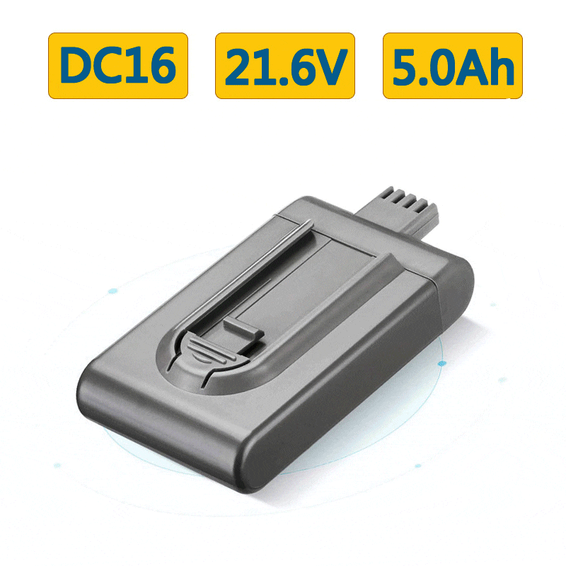 21.6V 5000mAh for Dyson V6 Battery Replacement V7 V8 V10 DC58 DC59 DC61 DC62 DC16 SV06 SV07 25.2V Li-ion Rechargeable Batteries