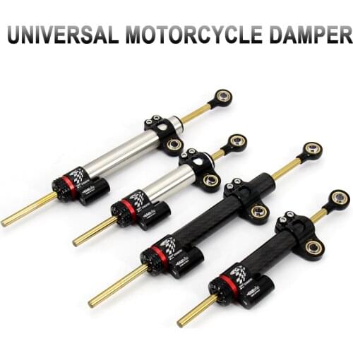 345mm 255mm Universal Motorcycle Adjustable Steering Damper Stabilizer For Yamaha MT10 MT-07 MT09 ZX6R YZF R6 CBR650R CB1000R