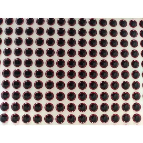 5mm 6mm 7mm 8mm 9mm 10mm 12mm Red 3D Soft Holographic Large Pupil Fishing Lure Eyes Crankbait Crafts Dolls DIY Materials