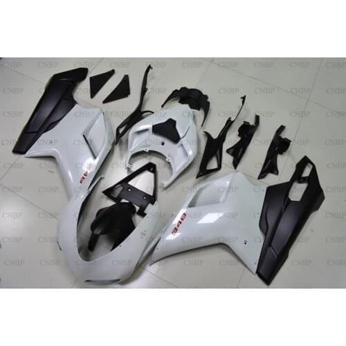 848 2007 - 2011 Plastic Fairings for DUCATI 1098 2009 Body Kits 848 2009 White Black Bodywork