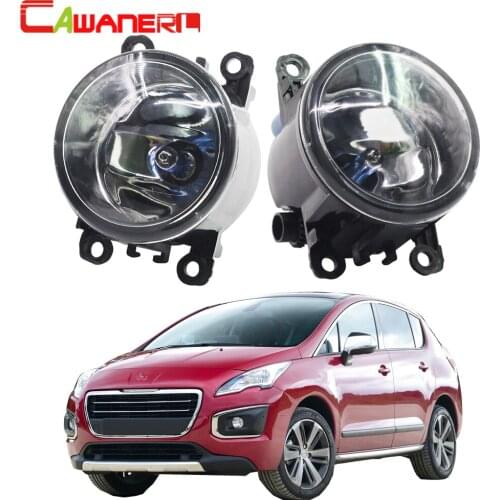 Cawanerl For Peugeot 3008 MPV 2009-2013 H11 100W Car Light Accessories Halogen Fog Light Daytime Running Lamp DRL 12V 2 Pieces