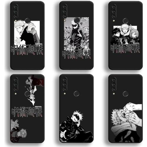 Jujutsu Kaisen Anime Phone Case Huawei Y6P Y8S Y8P Y5II Y5 Y6 2019 P Smart Prime Pro