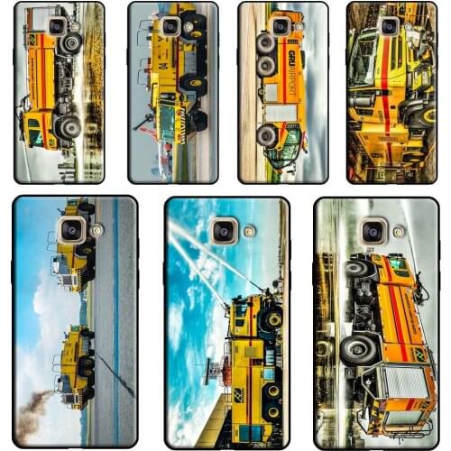 Fire Truck For Samsung J3 J5 J7 J1 2016 2017 J4 J6 A3 A5 A7 A9 A6 A8 Plus J8 J2 Core 2018 Phone Case