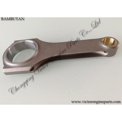 H-beam forged steel connecting rod with bolts for Toyota 7AF quality warranty