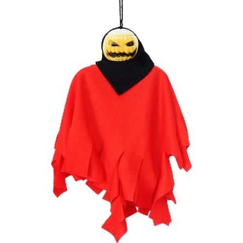 Halloween 40CM Skull Skeleton Home Bedroom Intimidating Child Decoration Party Trick or treat children pumpkin witchl