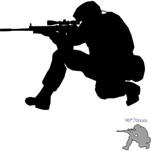 Metal Cutting Dies Cut Mold Soldier Decoration Scrapbook Paper Craft Knife Mould Blade Punch Stencils