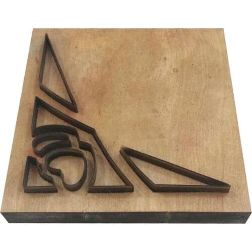 MESOPOTAMIA DIY Decorative Flower Corner Wooden Moulds Dies Laser Bigshot Machine Artistic Woods Dies Cutting EVA Cloth Leather