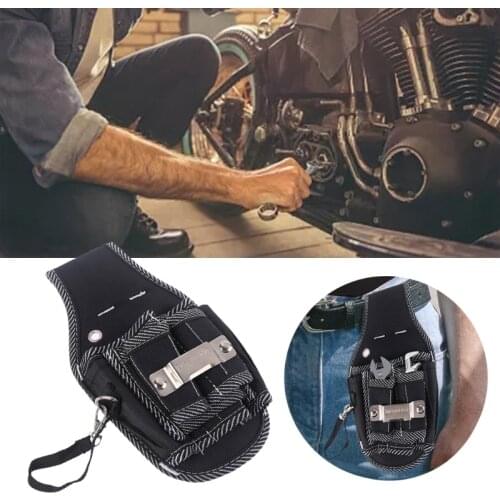 Multifunctional Drill Holster Waist Tool Bag Tool Pouch Hardware Electrician Toolkit for Drill Waist Tool Bag N58C