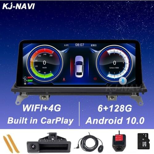 Multimedia For BMW X5 E70 X6 E71 2007-2013 Car Radio Multimedia Player 10.25inch Qualcomm 8CORE 6G+128G Android10 GPS WIFI DSP