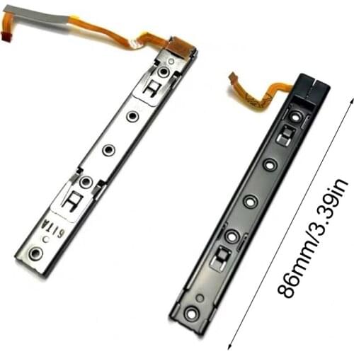 Original Right and left Slide rail With Flex Cable for nintendo- Switch Console 24BB