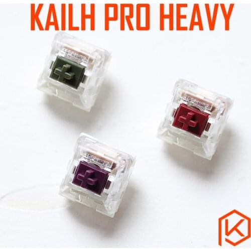 NovelKeys x Kailh Pro Heavys pro switch RGB SMD purple light green teal aqua burgundy MX RGB Swithes For Backlit keyboard