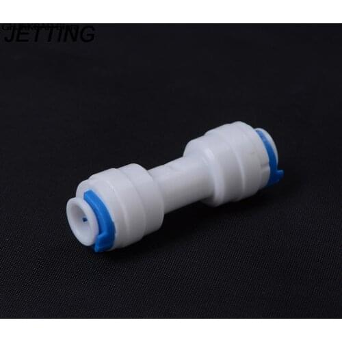 Practical 1PCS 1/4" Tube Quick Pushfit Fitting Connection Aquarium RO Water Filter Reverse Osmosis System