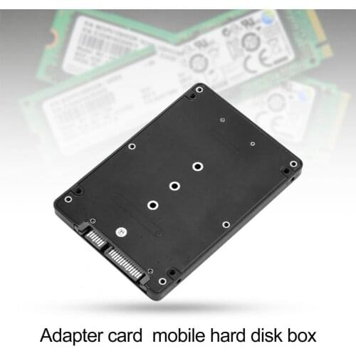 Hard Drive Converterter Compact High-speed Reliable M.2 NGFF to SATA 3 Hard Disk Converter for Desktop Laptop B-key Interface