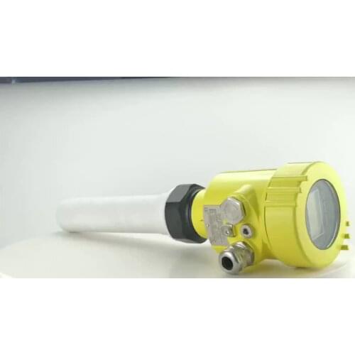 Thread/flange mounting 26G high frequency radar level meter PTFE anticorrosive rod type