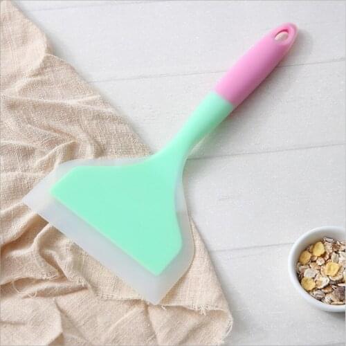 Silicone Turner Tamagoyaki Steak Cooking Utensils Tool Kitchen Cookware