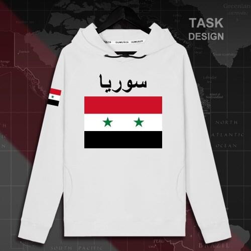Syrian Arab Republic Syria SYR Arabic mens pullovers hoodies sweatshirt streetwear clothing hip hop tracksuit nation flags 02