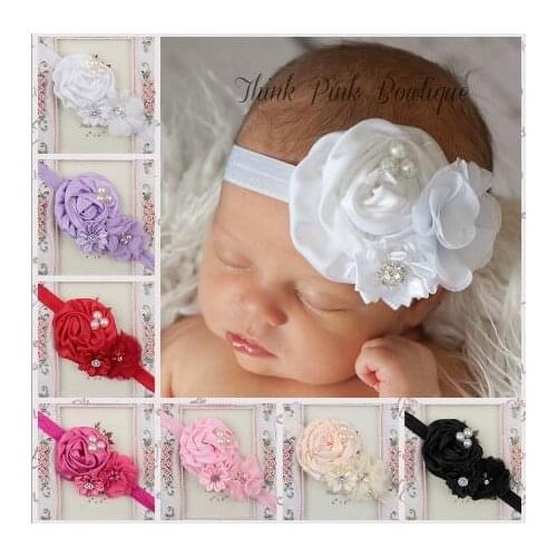 1 Pcs Baby Girl Headbands Baby Hair Accessories Flower Headband Fashion Bandeau Cheveux Hairband Baby Haarband