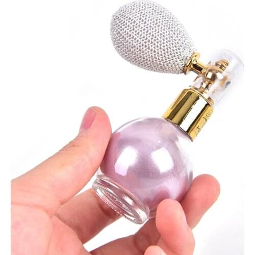 1pc Sprayer Cosmetics Brighten Shimmer Glitter Loose Powder Spray Face Makeup Stick Highlighter Powder Creamy Texture