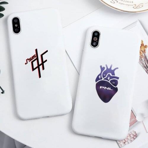 PNL Rapper pattern high quality coque Phone Case Candy Color White for iPhone 11 pro XS MAX 8 7 6 6S Plus X 5S SE 2020 XR
