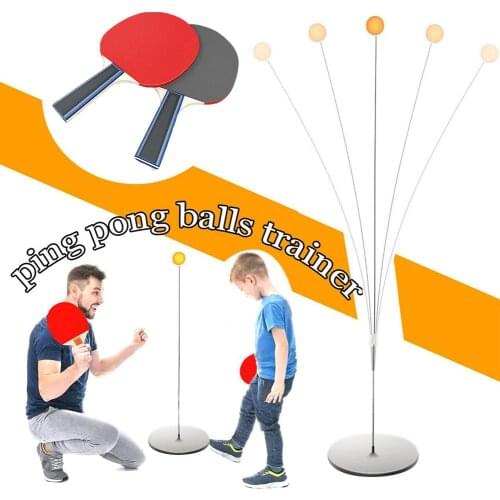 Childrens Anti-myopia Toy Ball Elastic Soft Shaft Table Tennis Trainer Single Vision Training Artifact Home Toy Ball For Kids