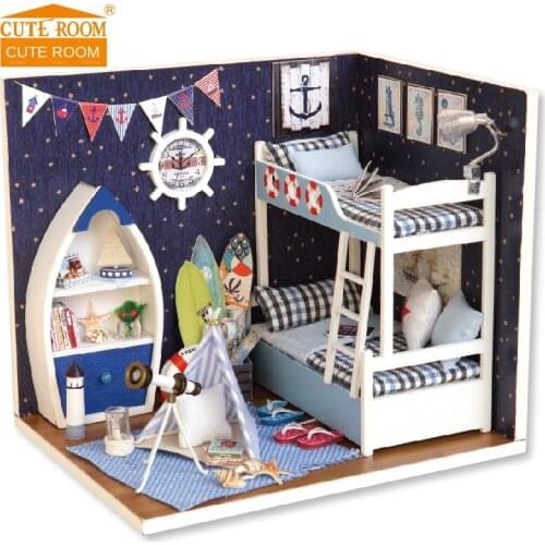 Diy Hut Starry Sky Creative Hand-assembled Building Model Toys for Men and Women Birthday Gifts P235