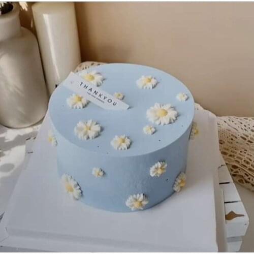 Flower Silicone Molds Daisy Rose Poppy Cupcake Topper Fondant Mold DIY Wedding Cake Decorating Tools Chocolate Candy Clay Moulds