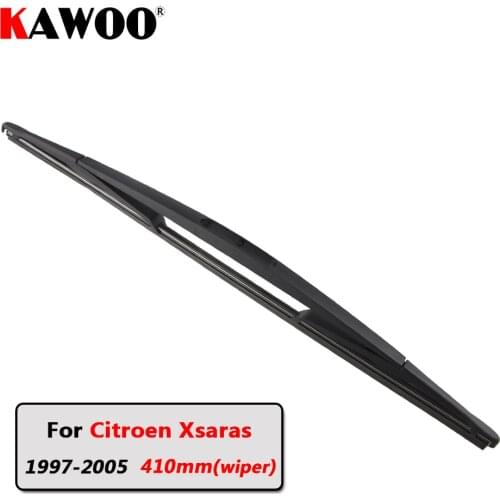 KAWOO Car Rear Wiper Blade Blades Back Windon Wipers Arm For Citroen Xsaras Hatchback (1997-2005) 410mm Auto Windscreen Blade