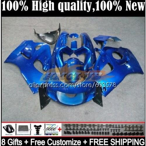 Body For SUZUKI SRAD GSX-R600 GSXR 750 600 0CL.11 GSXR750 96 97 98 99 00 GSXR600 1996 1997 1998 1999 2000 Fairings Gloss blue