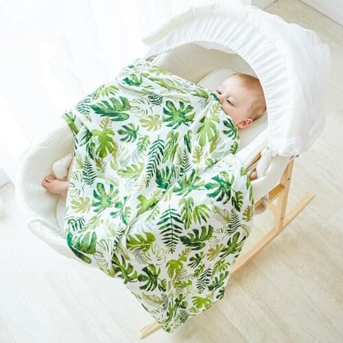 Muslin Baby Swaddling Cotton Newborn Infant Blanket Baby Swaddles Gauze Bath Towel Newborns Receiving Healthy muslin blanket