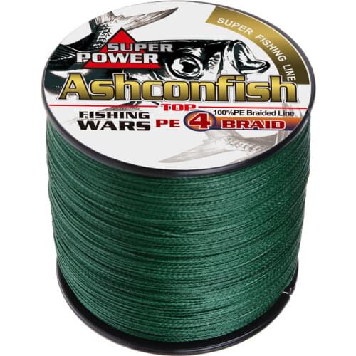 New Moss green 4x Japan Multifilament PE Braided Fishing Line 500M 6 15 30 50 60 80 100LB strong braided wire fishing cords