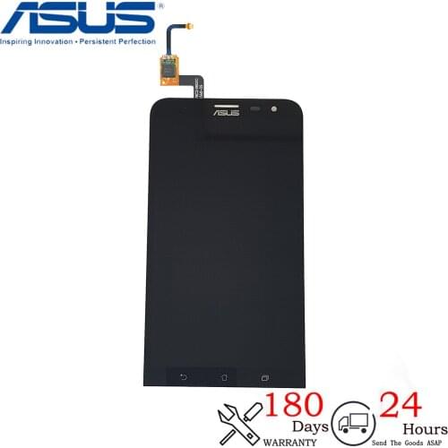 New 6" For Asus ZenFone 2 Laser ZE600KL LCD Display Matrix + Touch Screen Digitizer Full Assembly ZE600KL Glass Black Assembly