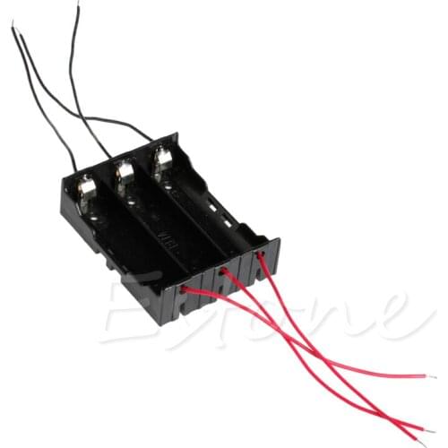 1Pc Plastic Battery Holder Storage Box Case For 1-4 18650 Rechargeable Battery